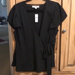NWT Loft wrap blouse